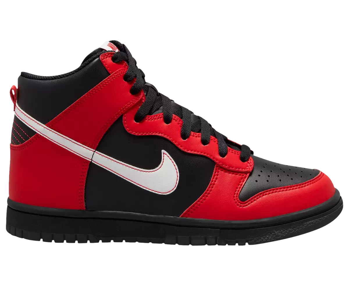 Nike Dunk High Negras Rojas GS DB2179-003 Fecha de lanzamiento