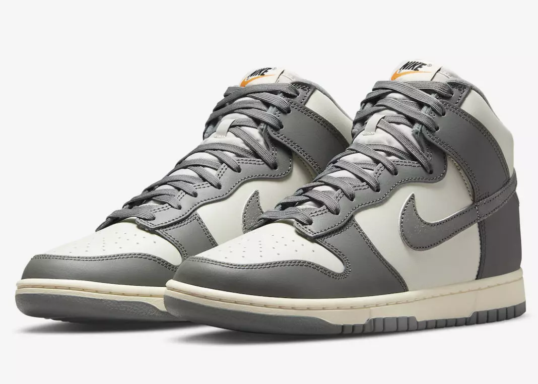 تاريخ الإصدار Nike Dunk High Gray DM1028-001