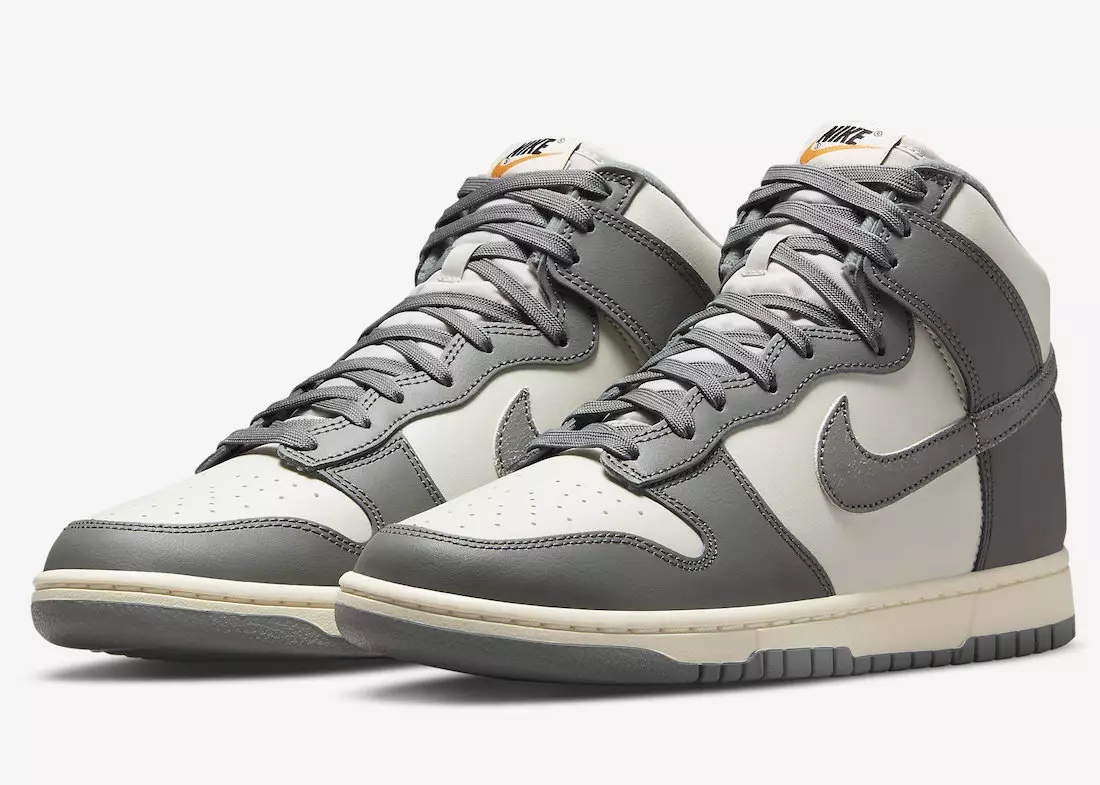 Nike Dunk High paljastuu harmaan sävyillä