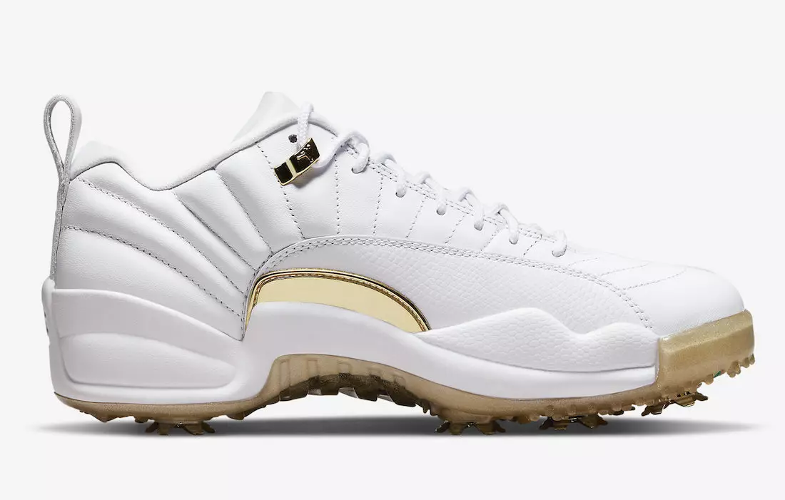 Air Jordan 12 Low Golf White Metallic Gold DM0106-117 Шығарылған күні