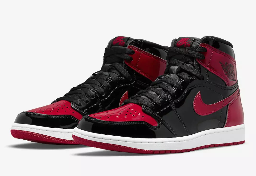 Air Jordan 1 Bred Patent ReImagined 555088-063 Թողարկման ամսաթիվ