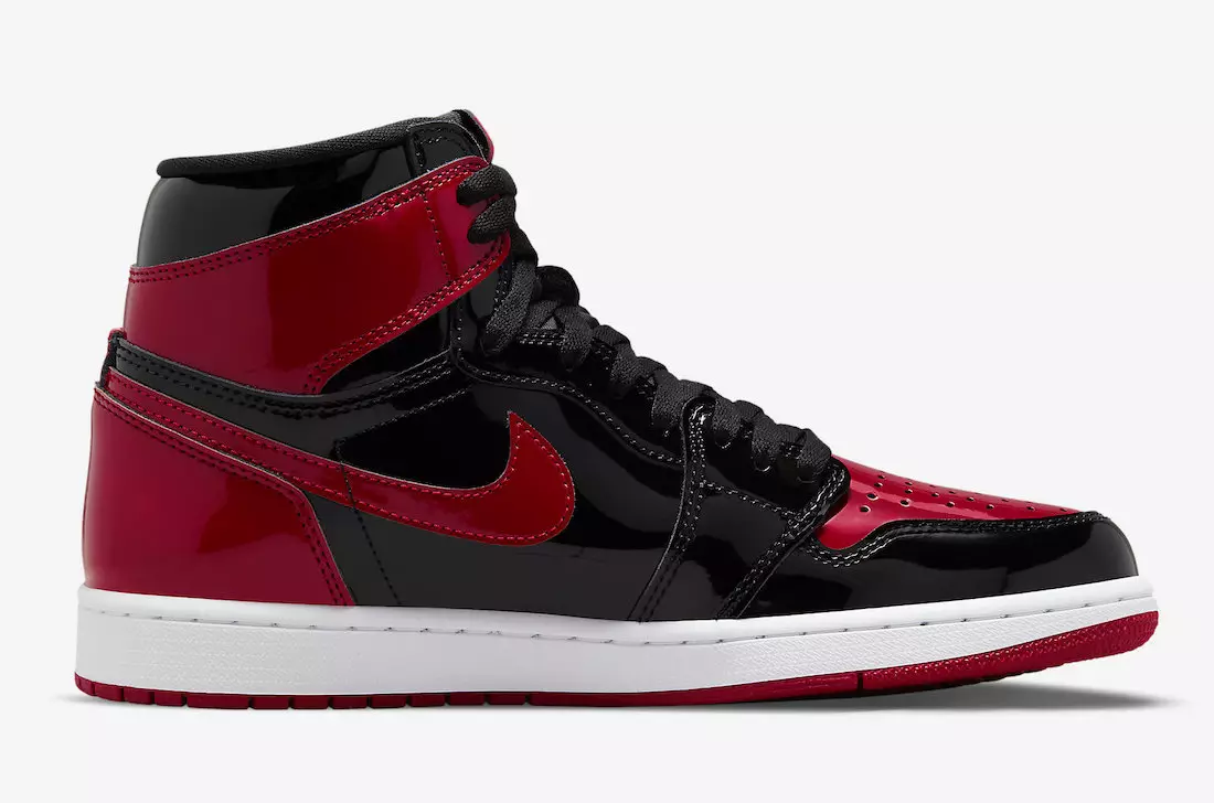 Air Jordan 1 Bred Patent ReImagined 555088-063 Санаи нашр