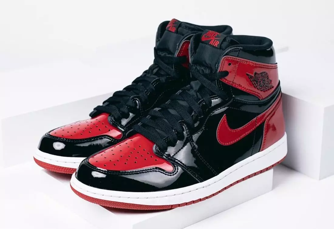 Air Jordan 1 High OG Bred Patent 555088-063 Datum izdavanja