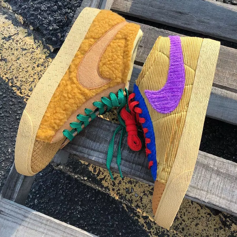 Cactus Plant Flea Market x Nike Blazer Mid By You Sponge Release Date