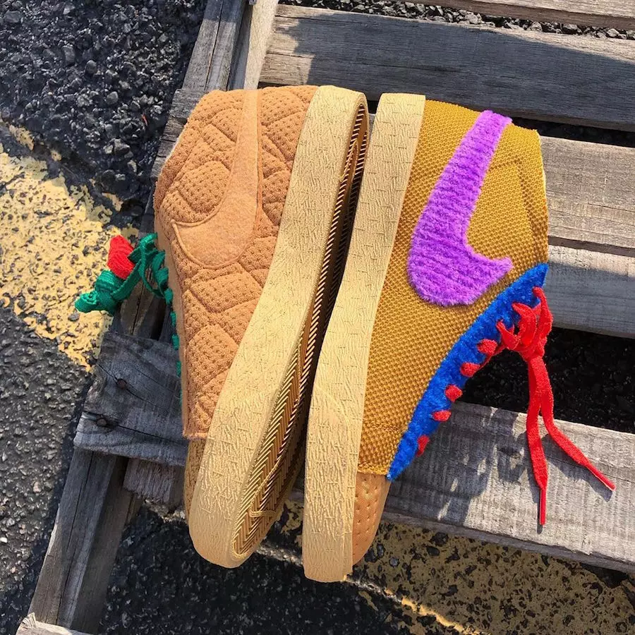 Cactus Plant Flea Market x Nike Blazer Mid By You Sponge Release Date