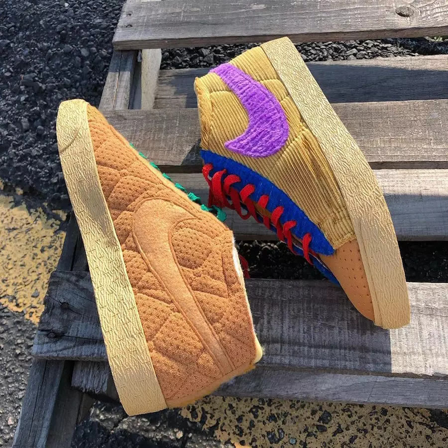 Cactus Plant Flea Market x Nike Blazer Mid By You Sponge Release Date