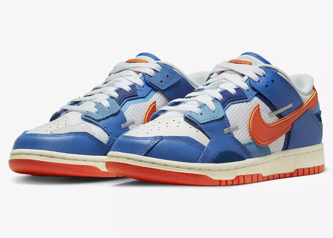 Nike Dunk Low Scrap birtist í Knicks litum