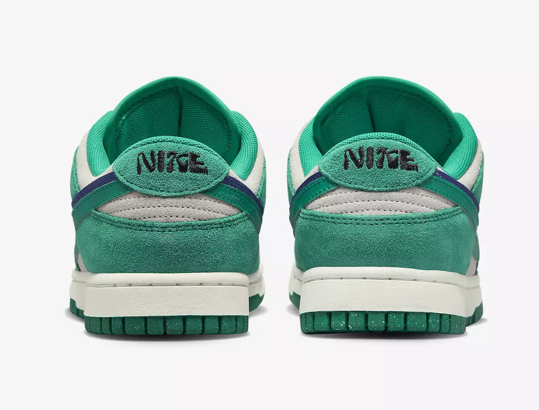 تاريخ الإصدار Nike Dunk Low 85 Green Blue DO9457-101