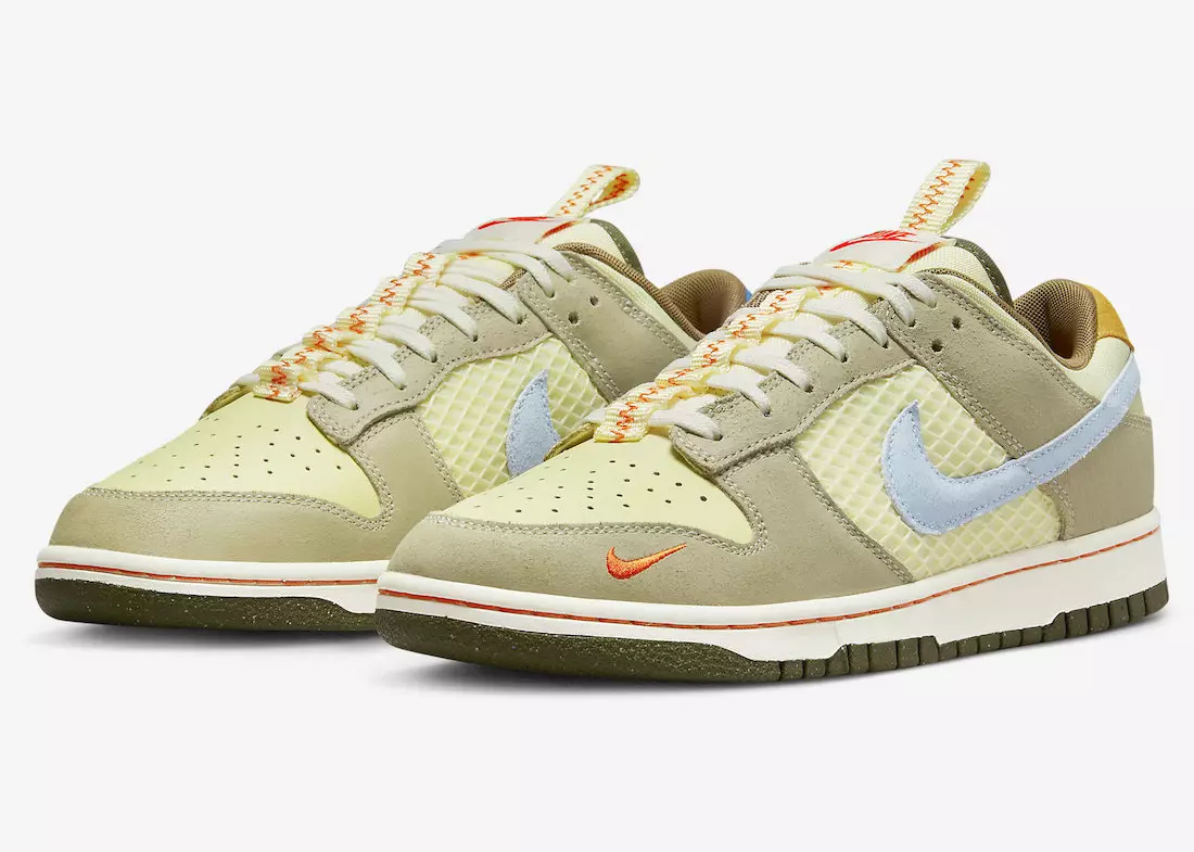 Nike Dunk Low með fjörugum teiknimyndaupplýsingum