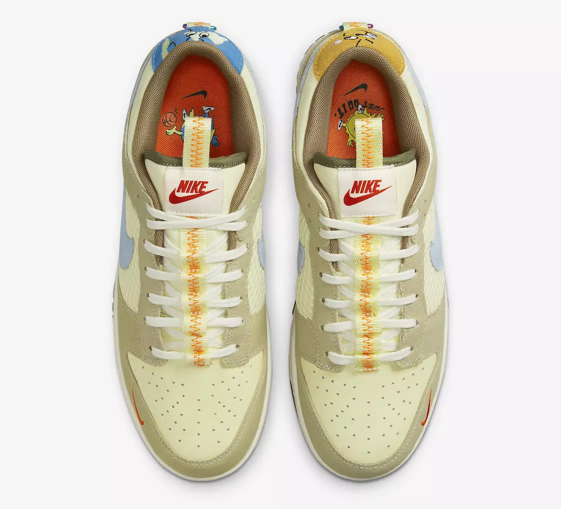 تاريخ إصدار Nike Dunk Low Cartoon DX6038-741