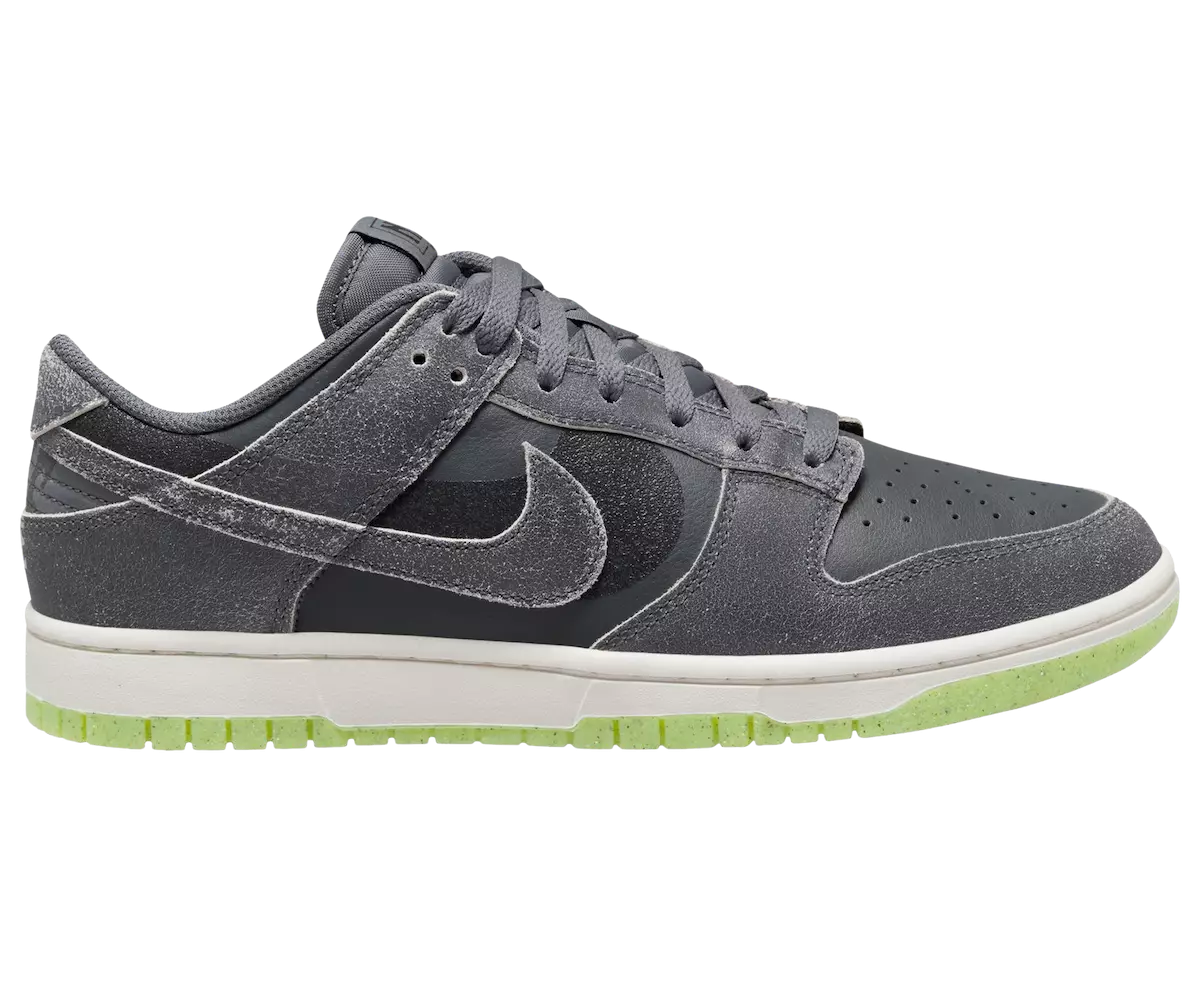 Nike Dunk Low Iron Grey Phantom Scream Green DQ7681-001 Датум на издавање