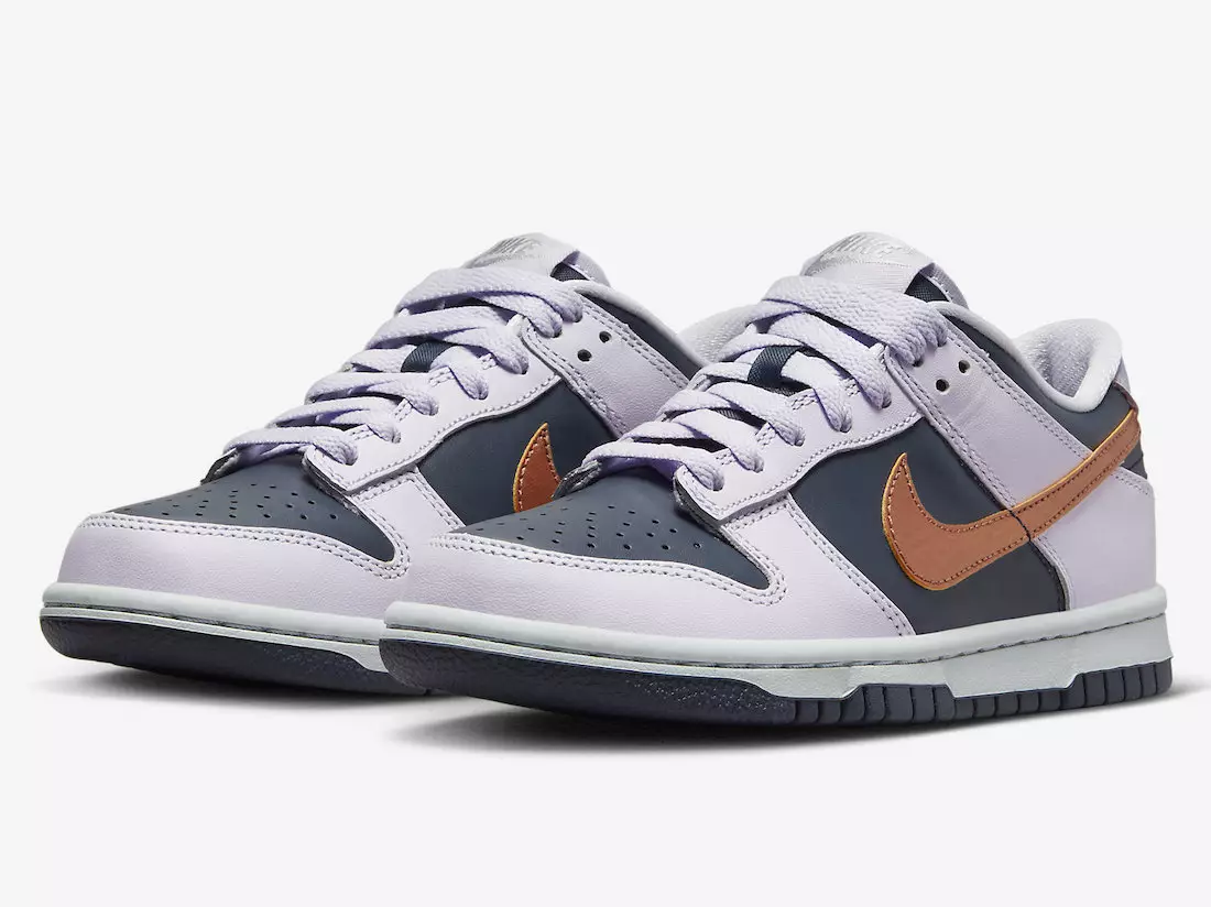 Nike Dunk Low GS Copper Swoosh DX1663-400 תאריך שחרור