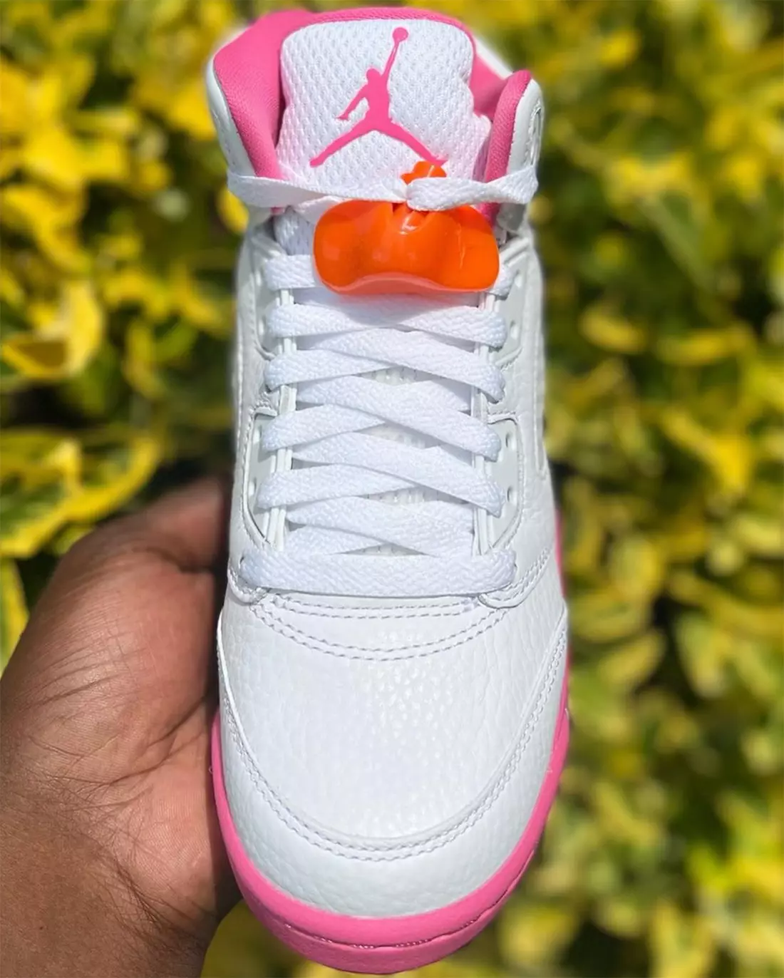 Air Jordan 5 GS White Pinksicle Safety Orange WNBA Ngày phát hành