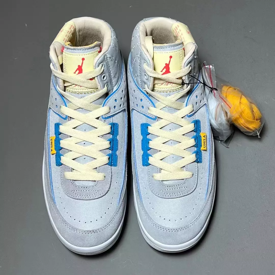 Union x Air Jordan 2 pilkas rūkas DN3802-001 Išleidimo data