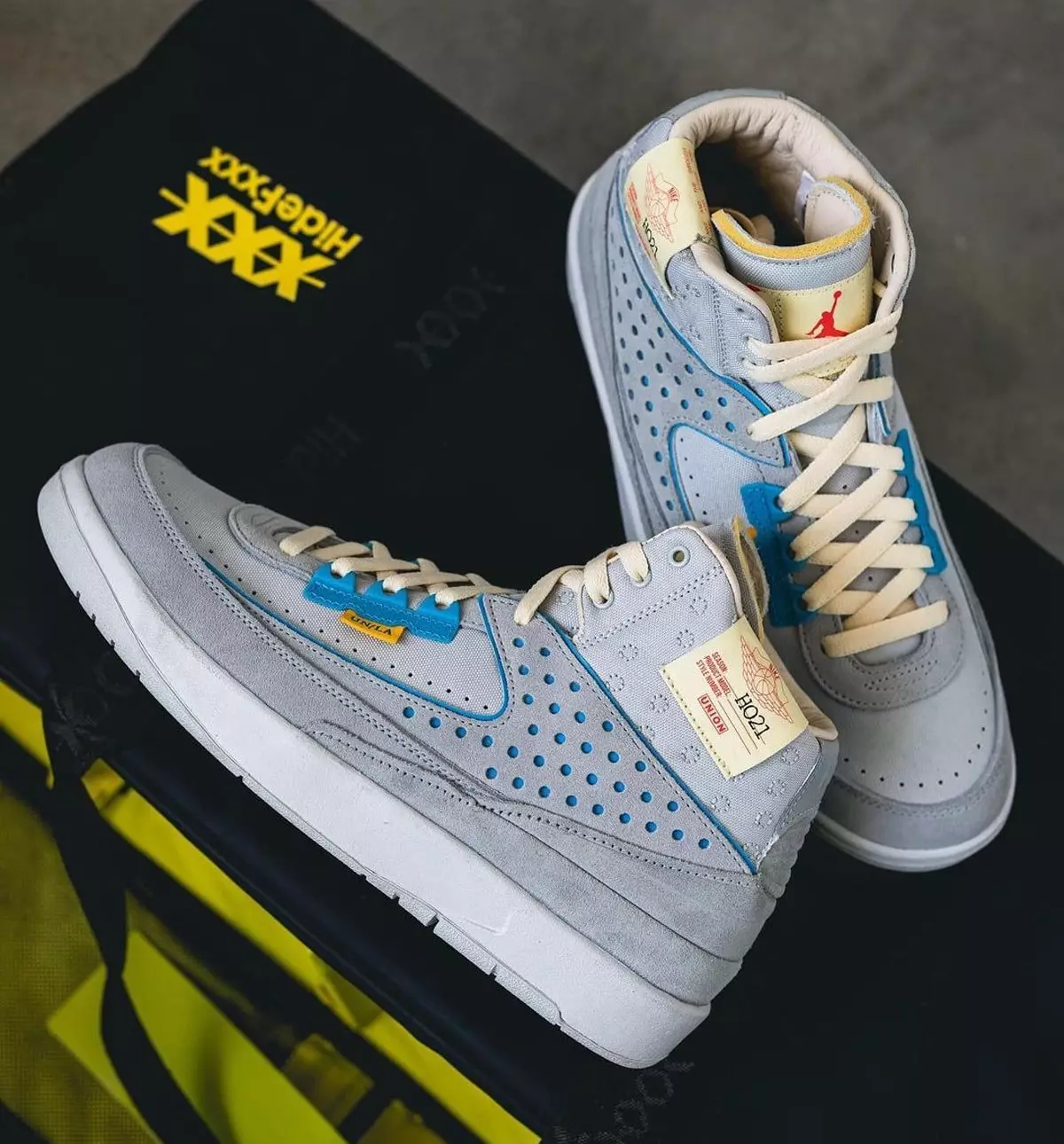 Union Air Jordan 2 Grey Fog DN3802-001 ဖြန့်ချိသည့်ရက်စွဲ