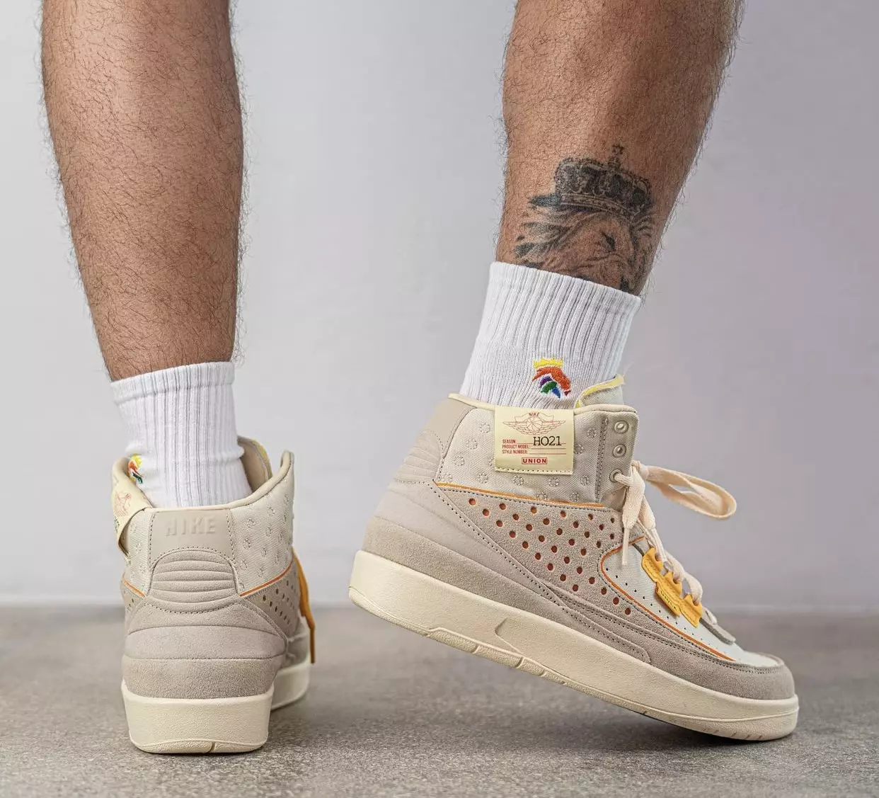 Union Air Jordan 2 Rattan Releasedatum On-Feet