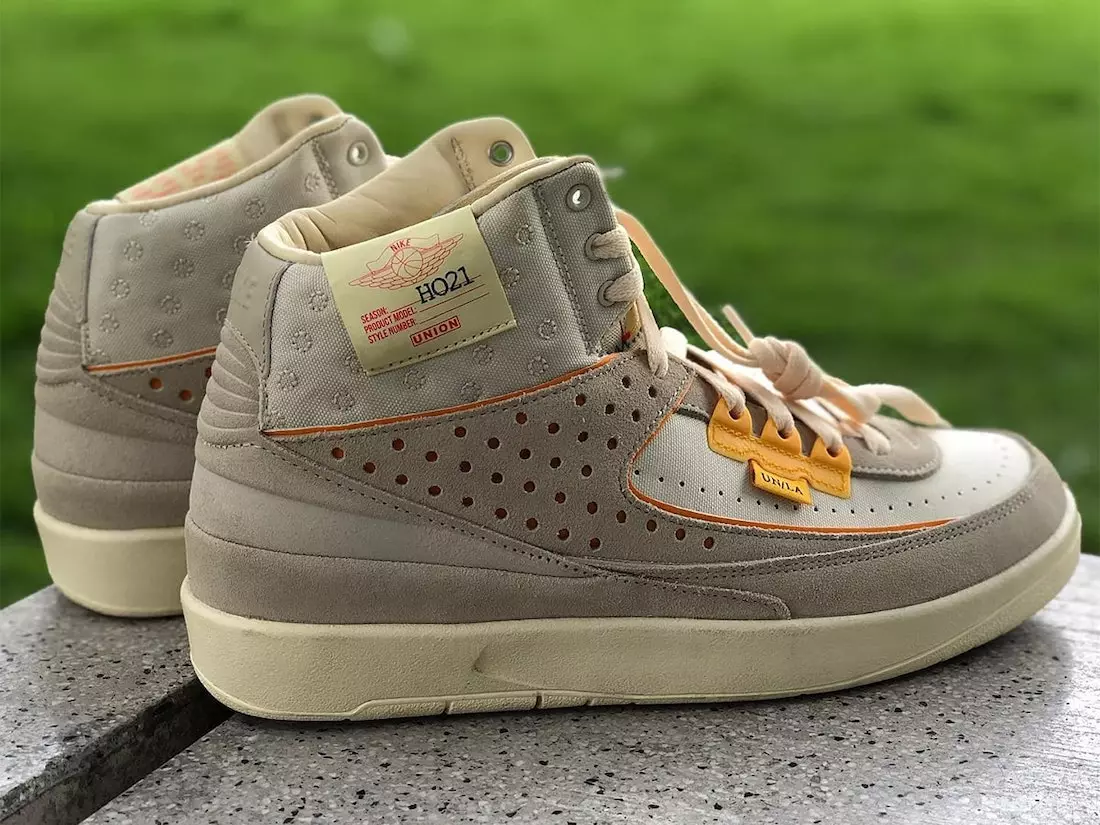 Union Air Jordan 2 Rattan Шығарылым Күні Бірінші көрініс