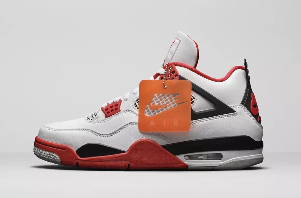 قیمت تاریخ عرضه Air Jordan 4 Retro Fire Red DC7770-160