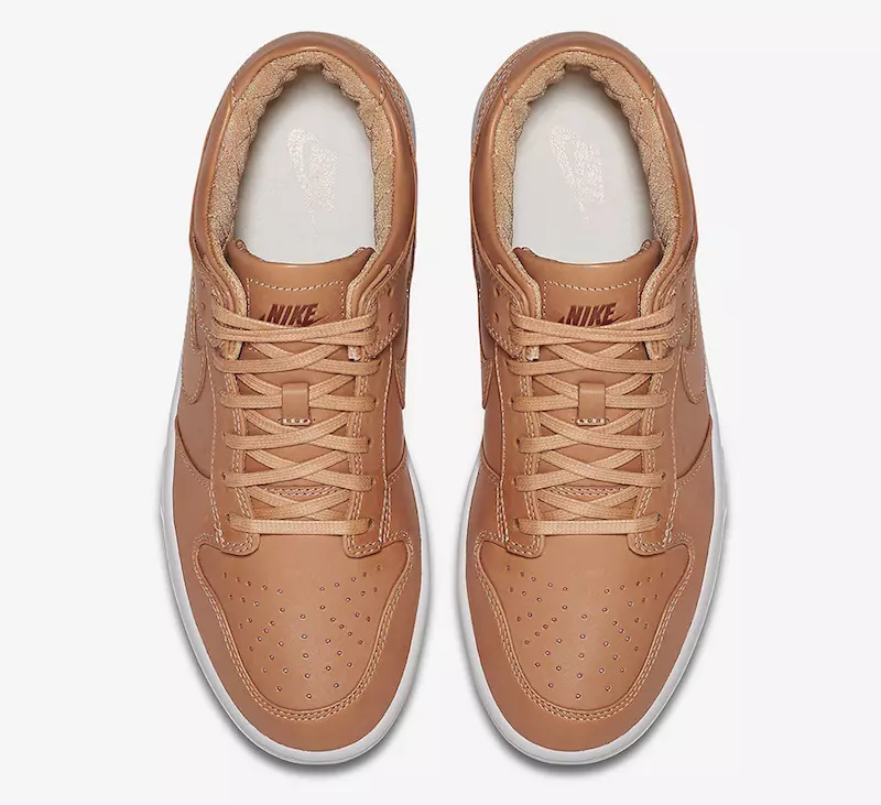 NikeLab Dunk Luxe Portokalli e Ulët Arktik Vachetta Tan