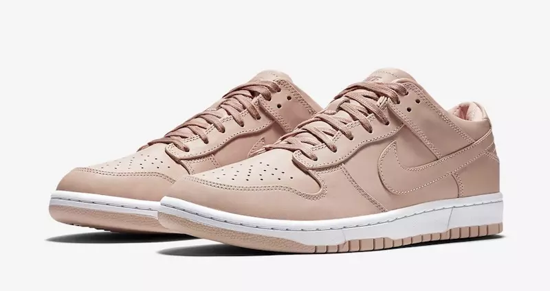 NikeLab Dunk Luxe Low Arctic Oranje Vachetta Tan