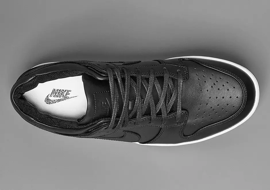 NikeLab Dunk Low Lux Μαύρο Λευκό