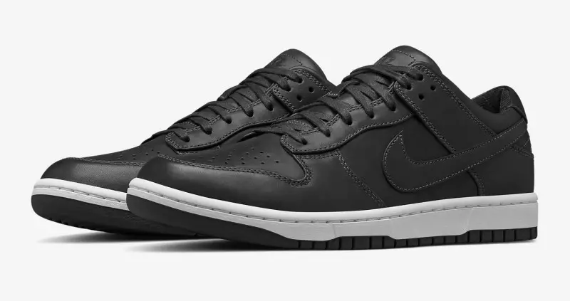 NikeLab Dunk Low Lux Zwart Wit