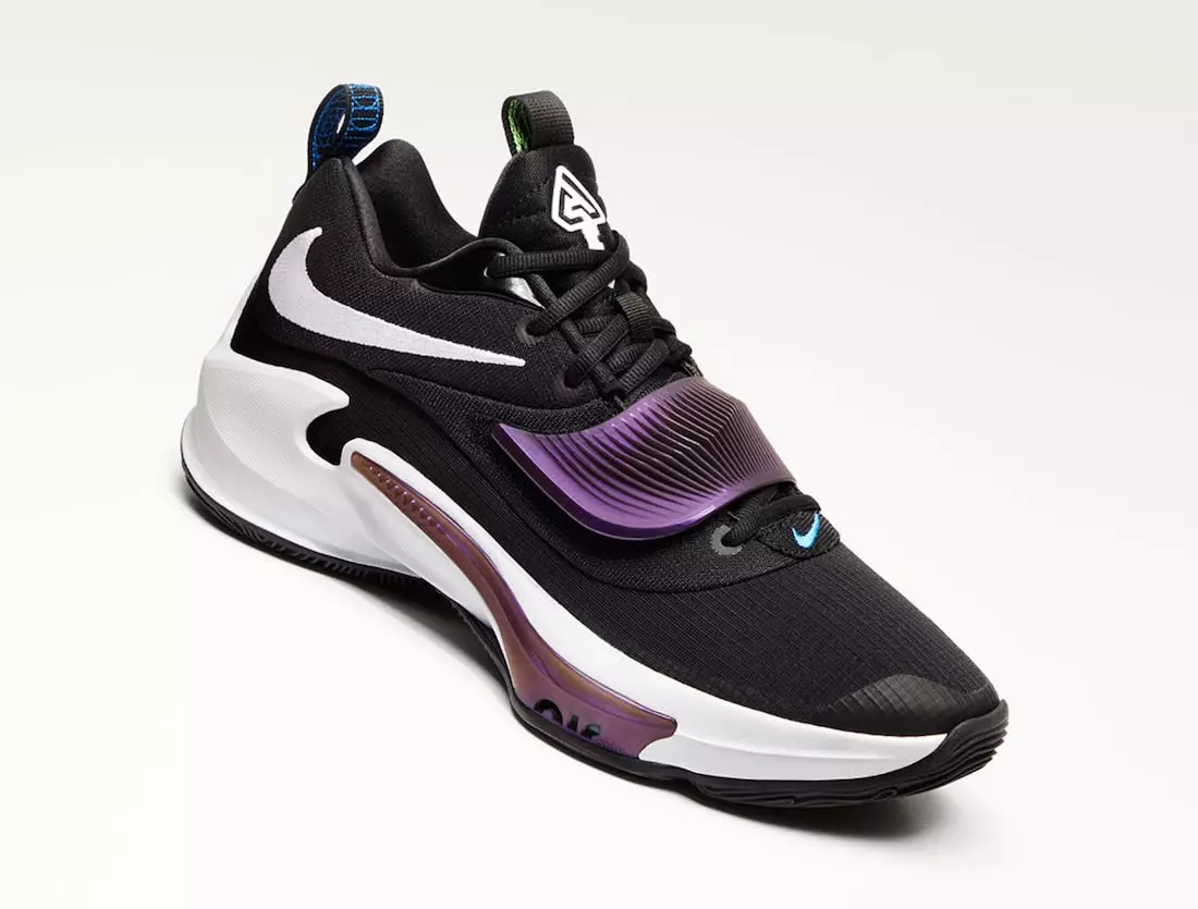 Ημερομηνία κυκλοφορίας Nike Zoom Freak 3 Black Purple