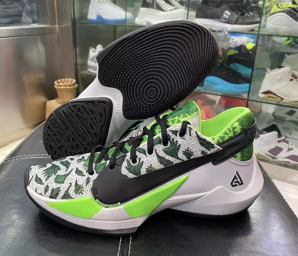 Nike Zoom Freak 2 Green White Tarehe ya Kutolewa DA0907-002