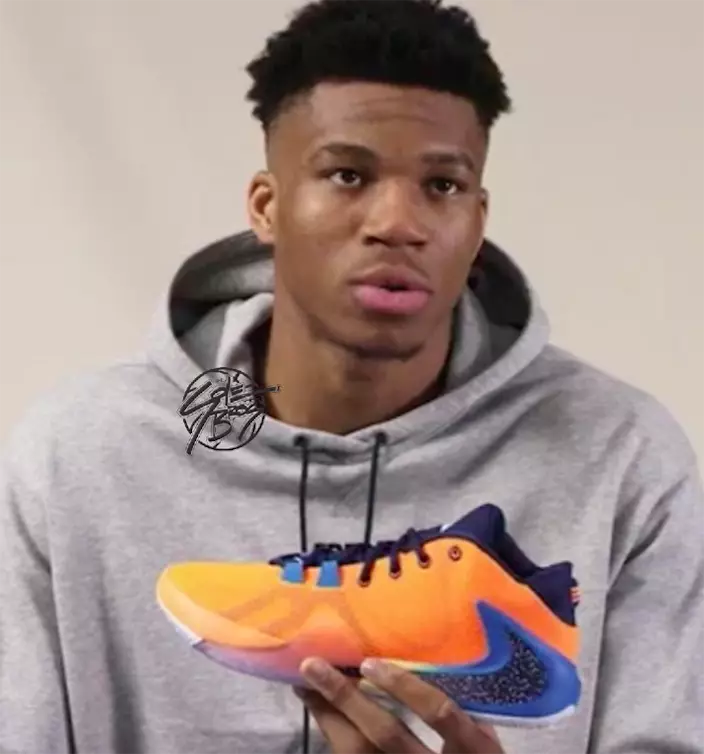 Giannis Antetokounmpo Nike Zoom Freak 1 Orange Informació de llançament