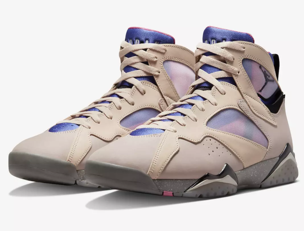 Air Jordan 7 Sapphire DJ2636-204 Шығарылған күні бағасы-01