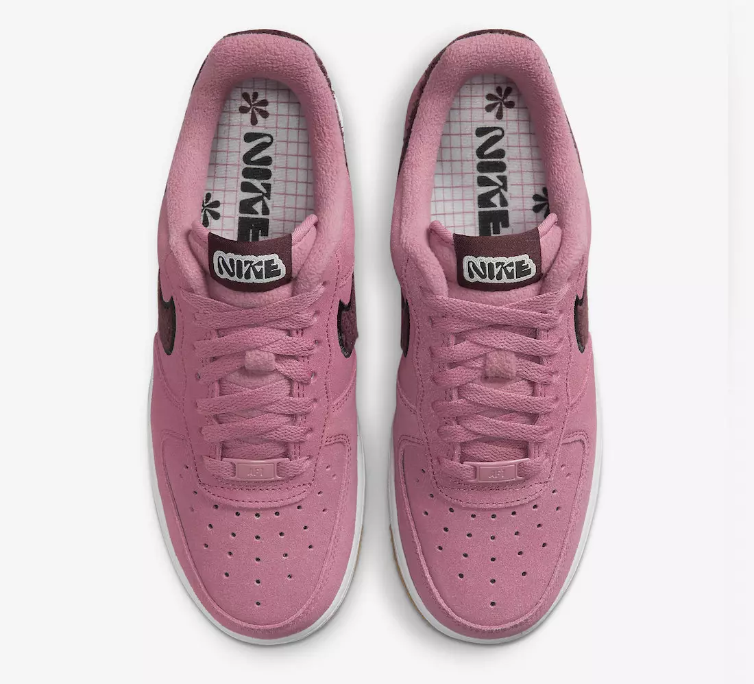 Nike Air Force 1 Low Desert Berry DQ7583-600 Tarehe ya Kutolewa