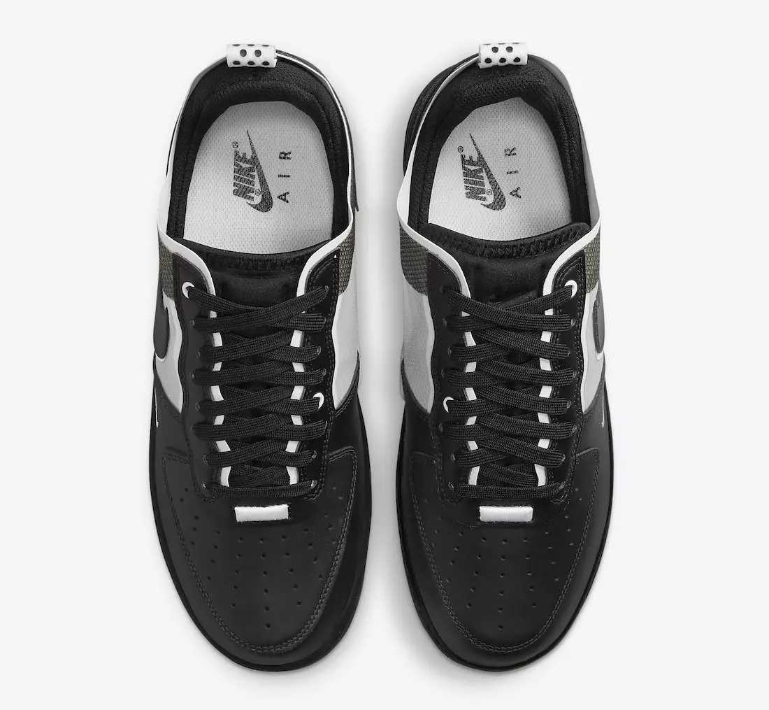 Nike Air Force 1 React Black White DM0573-002 Julkaisupäivä