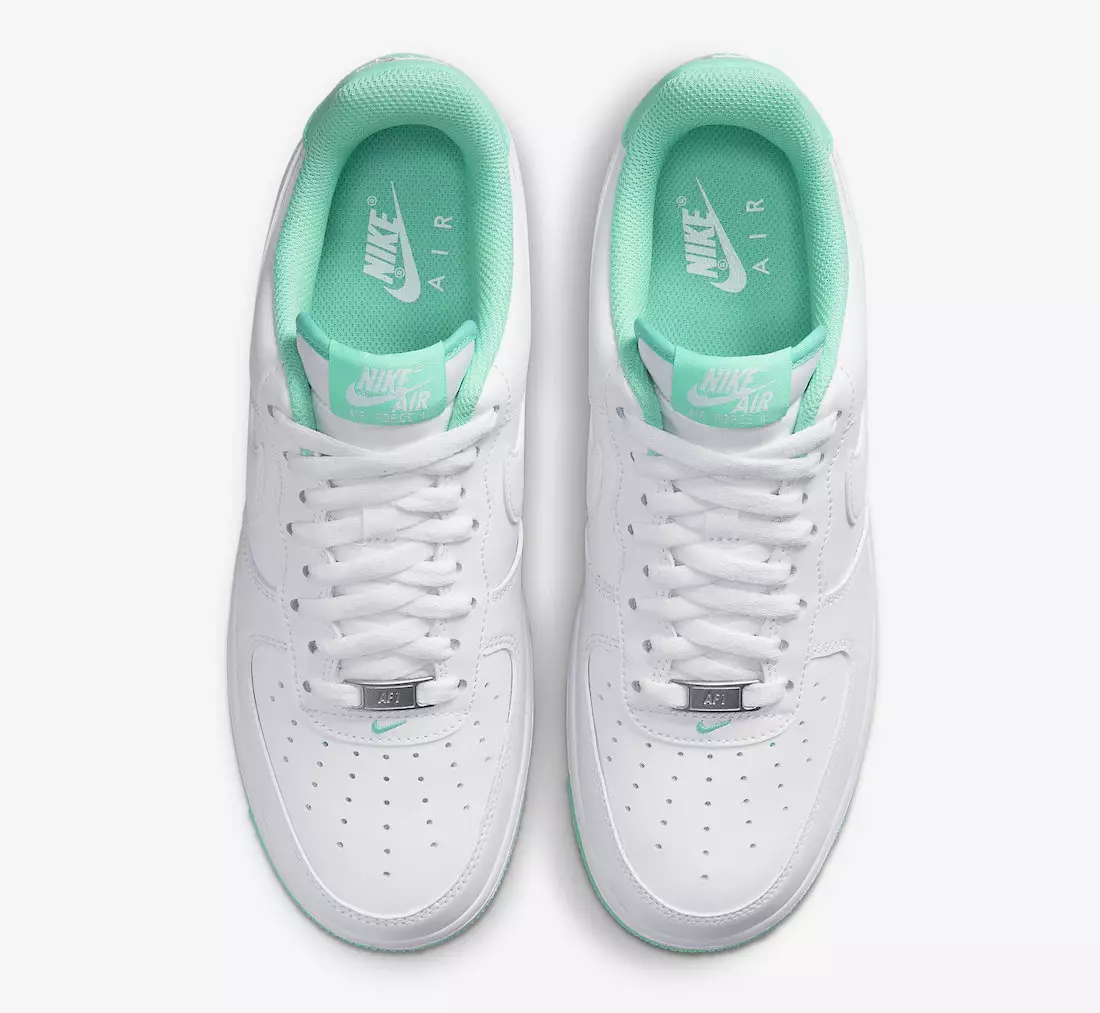 Nike Air Force 1 Low White Mint DH7561-107 релиз датасы