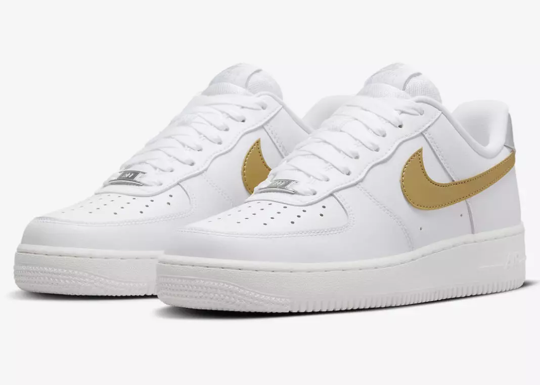 Datum vydání Nike Air Force 1 Low White Gold Silver DD8959-106