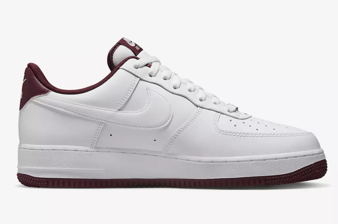 Nike Air Force 1 Low White Dark Beetroot DH7561-106 Дата випуску