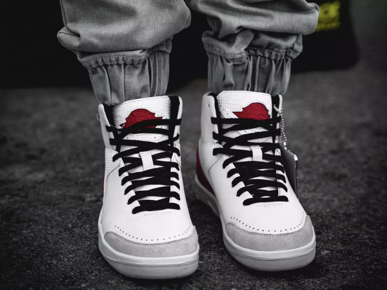 Nina Chanel Abney Air Jordan 2 Tanggal Rilis On-Foot