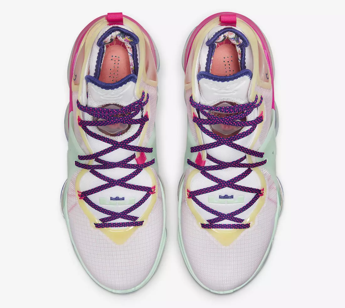 Nike LeBron 19 ချစ်သူများနေ့ DH8460-900 ဖြန့်ချိသည့်ရက်စွဲ