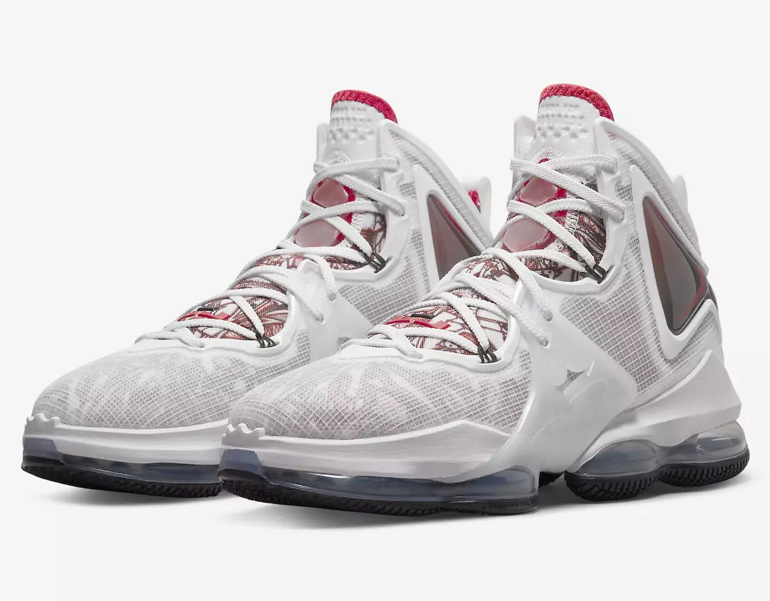 Nike LeBron 19, zajete v skicah preteklih modelov LeBron