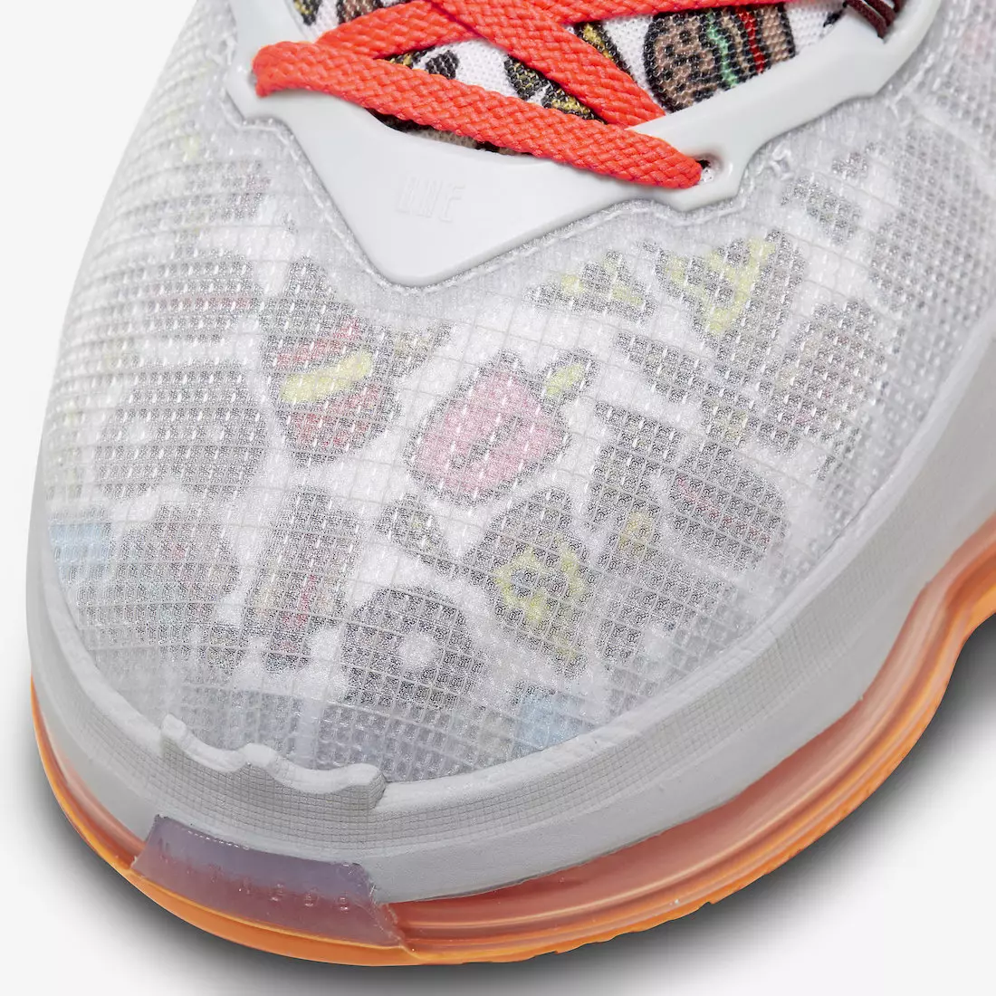 Nike LeBron 19 פאַסט פוד DC9341-001 מעלדונג טאָג