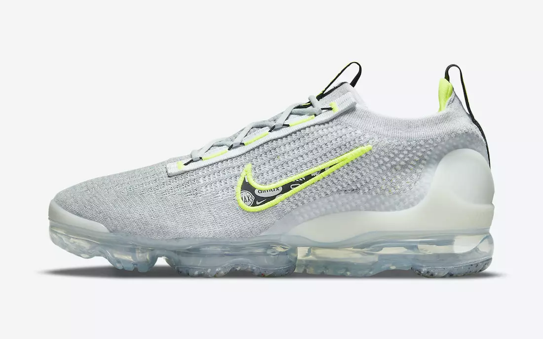 تاریخ انتشار Nike Air VaporMax 2021 Gray Volt DH4085-001