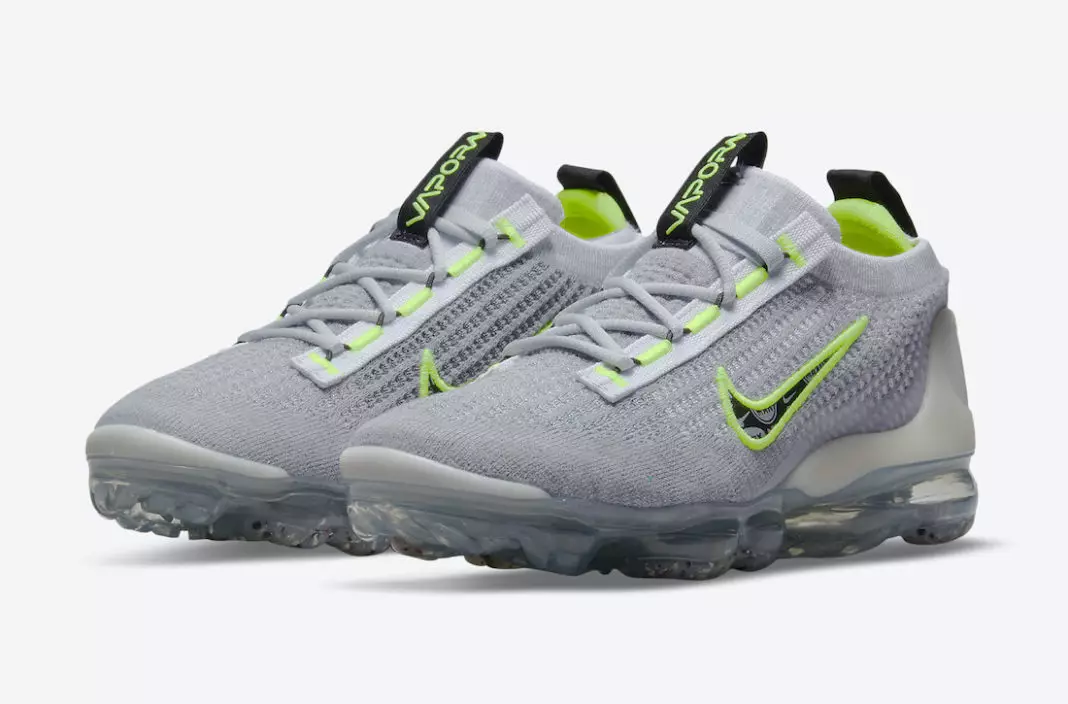 Nike Air VaporMax 2021 Gray Volt DB1550-005 Чыгарылган күнү