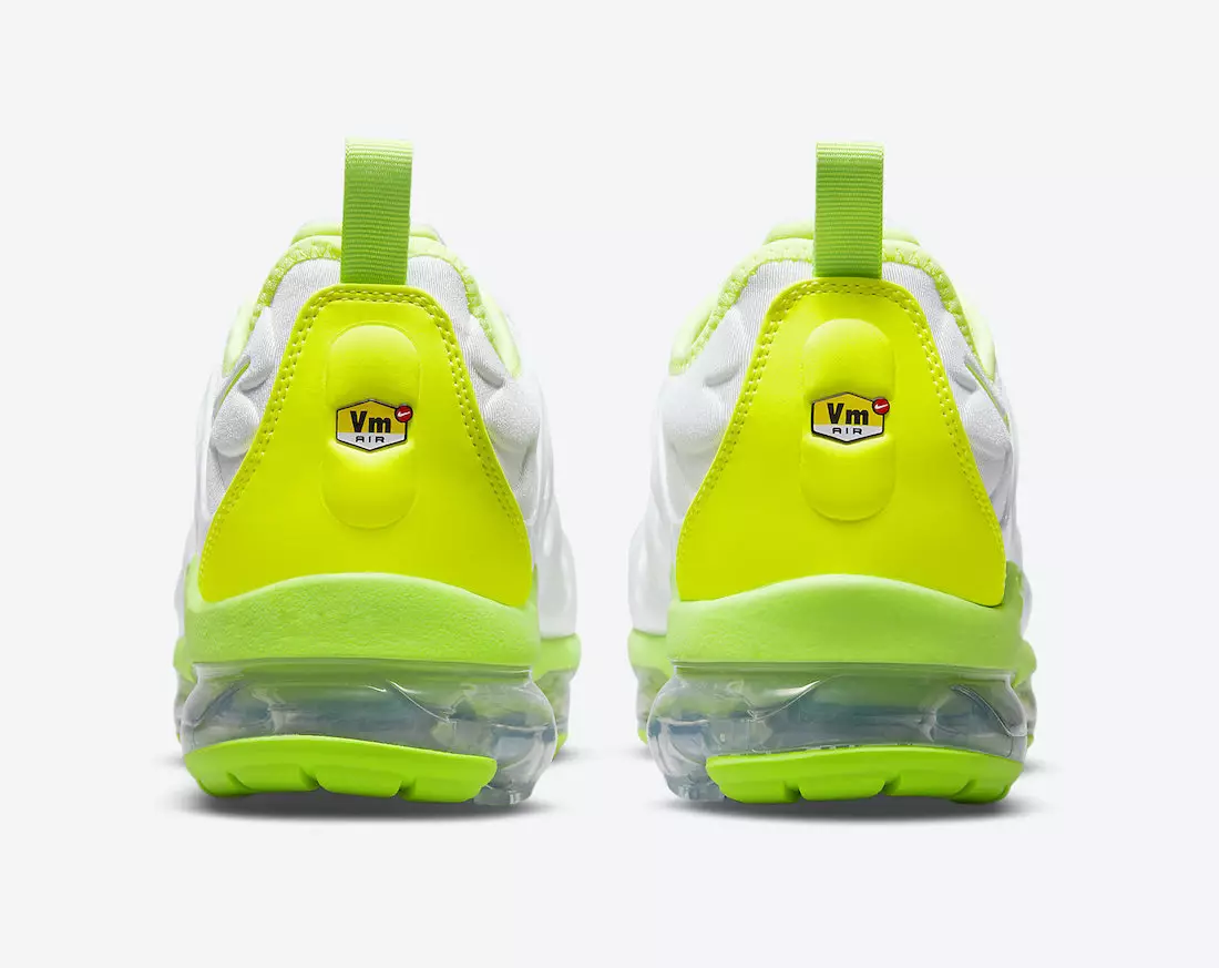 Nike Air VaporMax Plus White Volt DJ5975-100 väljalaskekuupäev