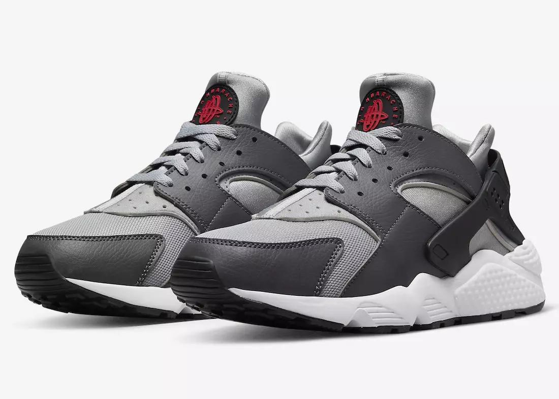 Кызыл түстөгү боз түстөгү Nike Air Huarache