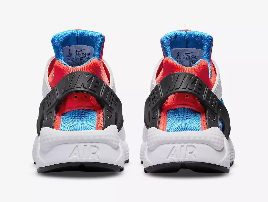 Nike Air Huarache Rot Weiß Blau DV2220-100 – Erscheinungsdatum