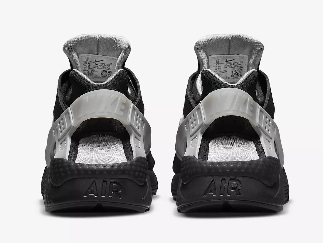 Nike Air Huarache Black Grey Green DR0141-001 Թողարկման ամսաթիվ