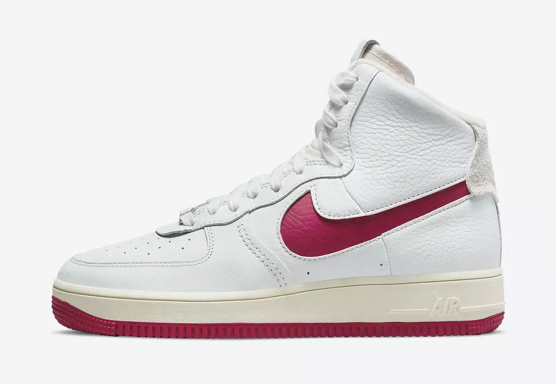 Nike Air Force 1 High Sculpt Gym Red DC3590-100 Data tar-Rilaxx