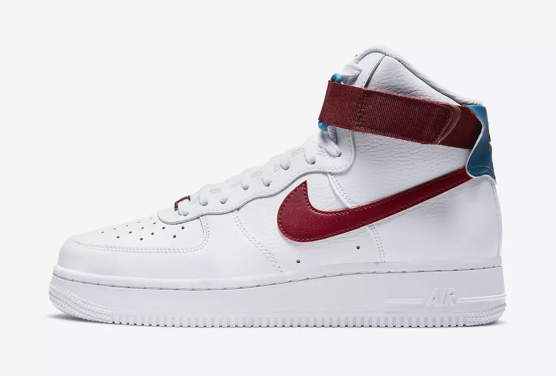 Nike Air Force 1 High Team Red Green Abyss 334031-119 Гарсан огноо