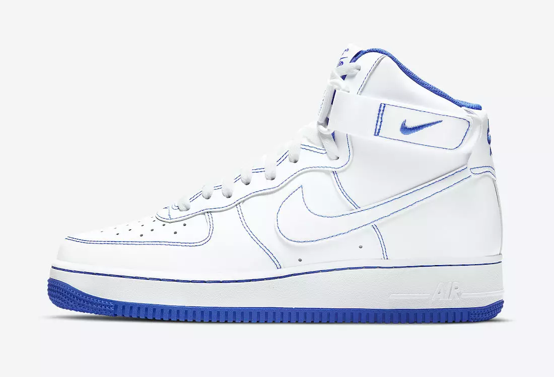 Nike Air Force 1 High White Royal Blue CV1753-101 Megjelenés dátuma