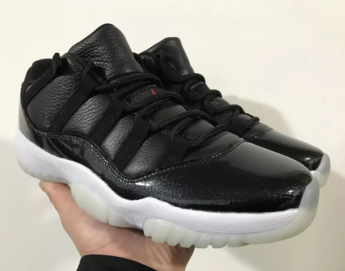 „Air Jordan 11 Low 72-10 AV2187-001“ išleidimo data