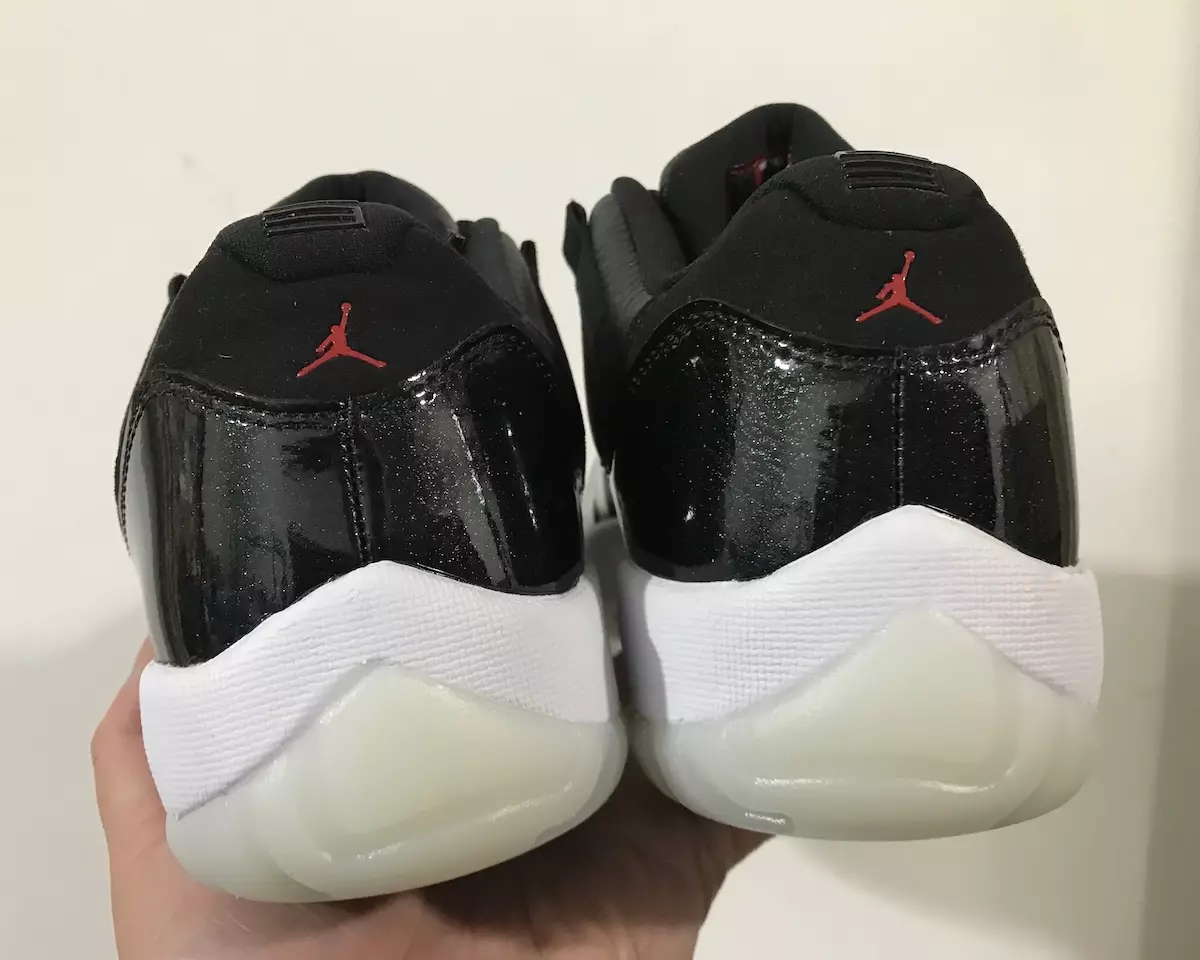 Air Jordan 11 Low 72-10 AV2187-001 Udgivelsesdato i hånden